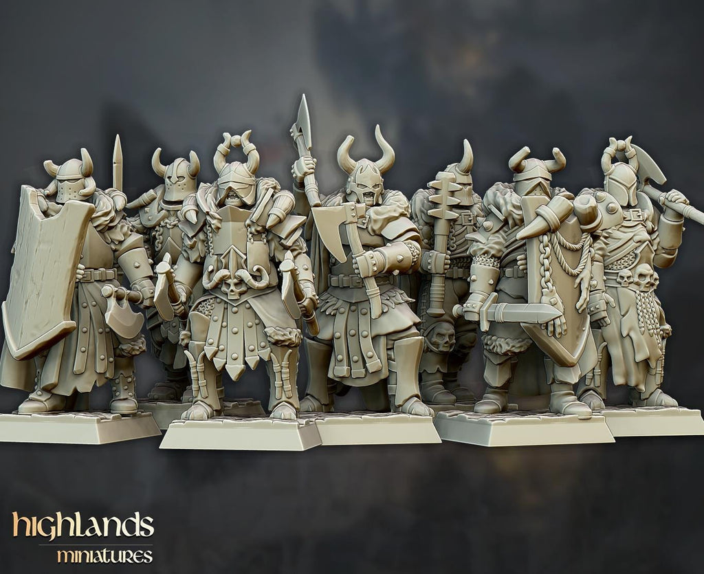 Varyag Warriors - in 12k by Highlands Miniatures