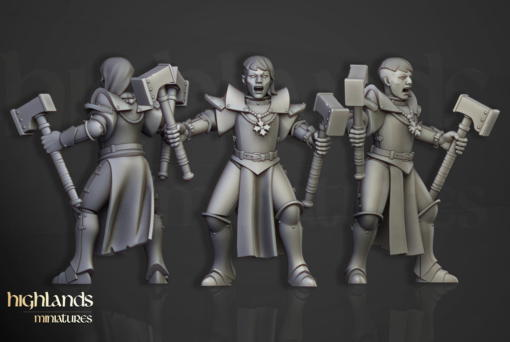 Sisters of Saint Helena - in 12k- by Highlands Miniatures