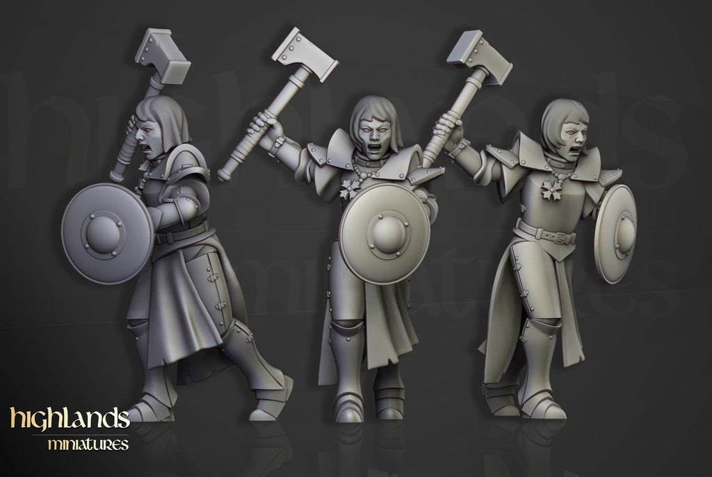 Sisters of Saint Helena - in 12k- by Highlands Miniatures