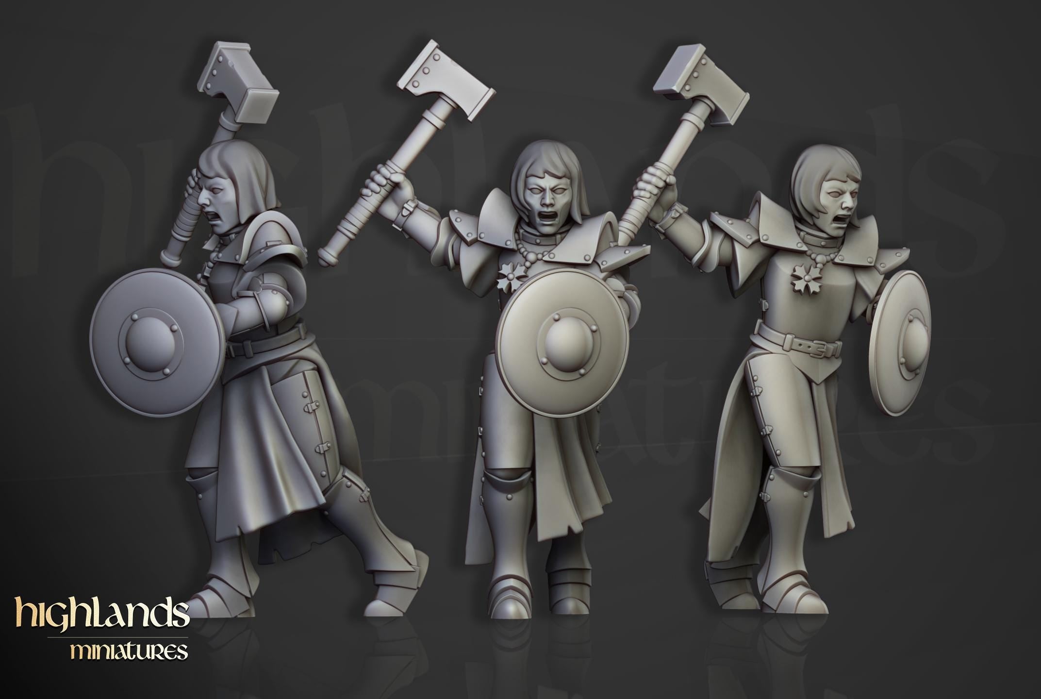 Sisters of Saint Helena - in 12k- by Highlands Miniatures