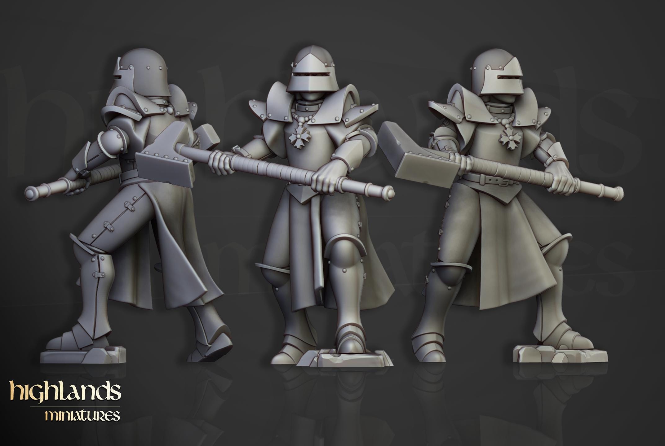 Sisters of Saint Helena - in 12k- by Highlands Miniatures