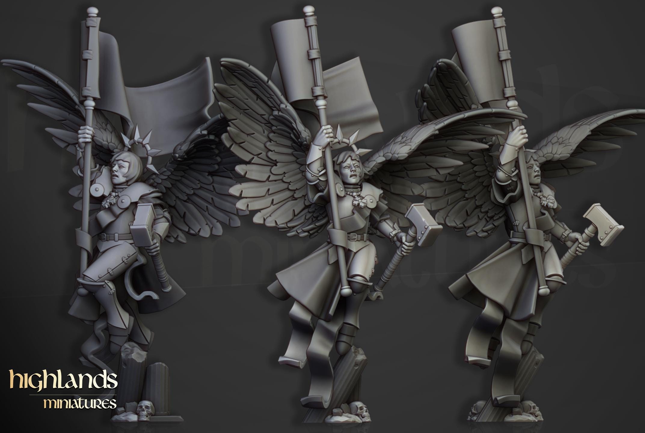 Saint Helena's Chosen  - in 12k- by Highlands Miniatures