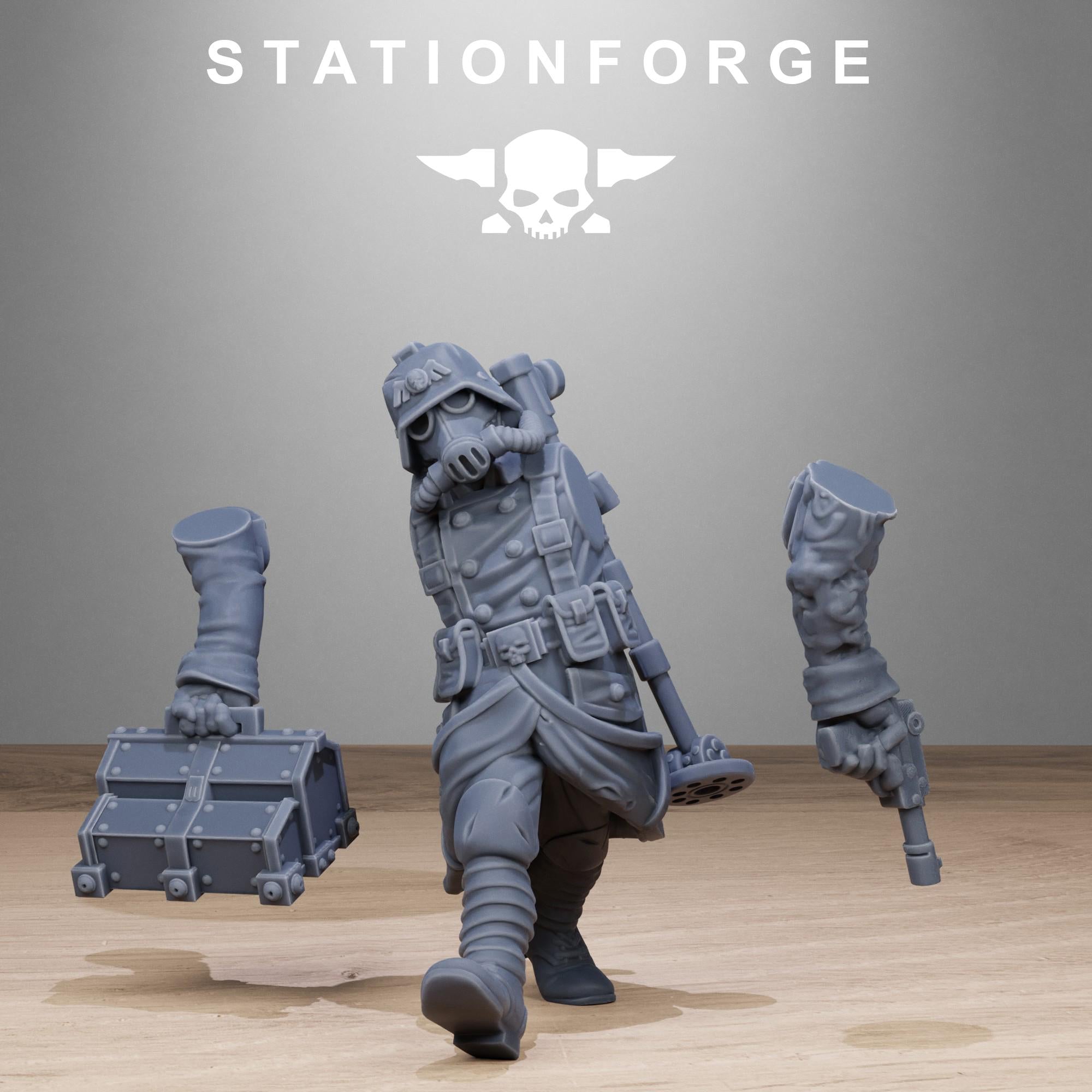 GrimGuard Radioactive Mutants 10 models - in 12k -  by Station Forge