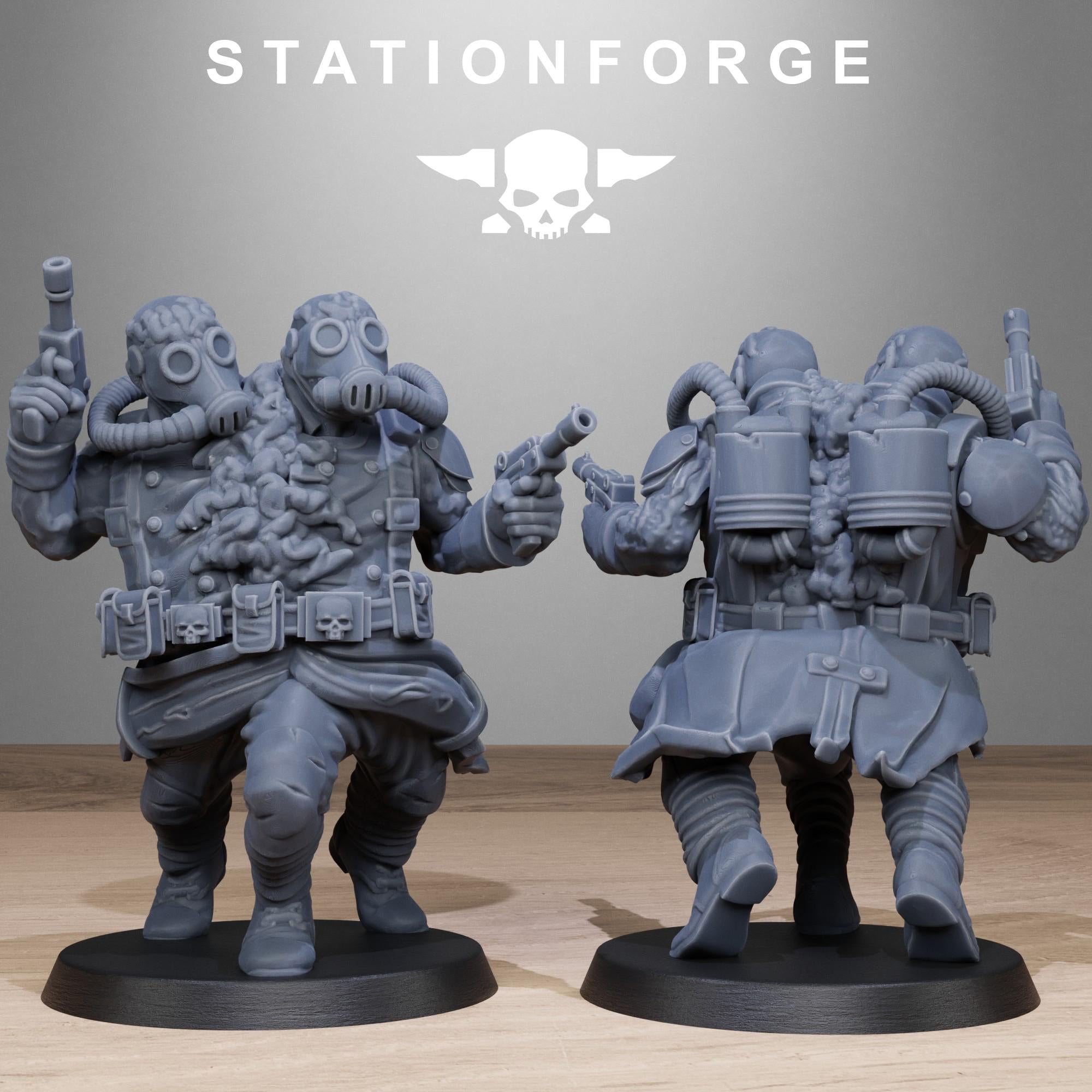 GrimGuard Radioactive Mutants 10 models - in 12k -  by Station Forge