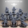 GrimGuard Radioactive Mutants 10 models - in 12k -  by Station Forge