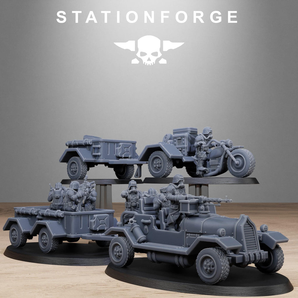 GrimGuard Support Vehicle - in 12k -  by Station Forge