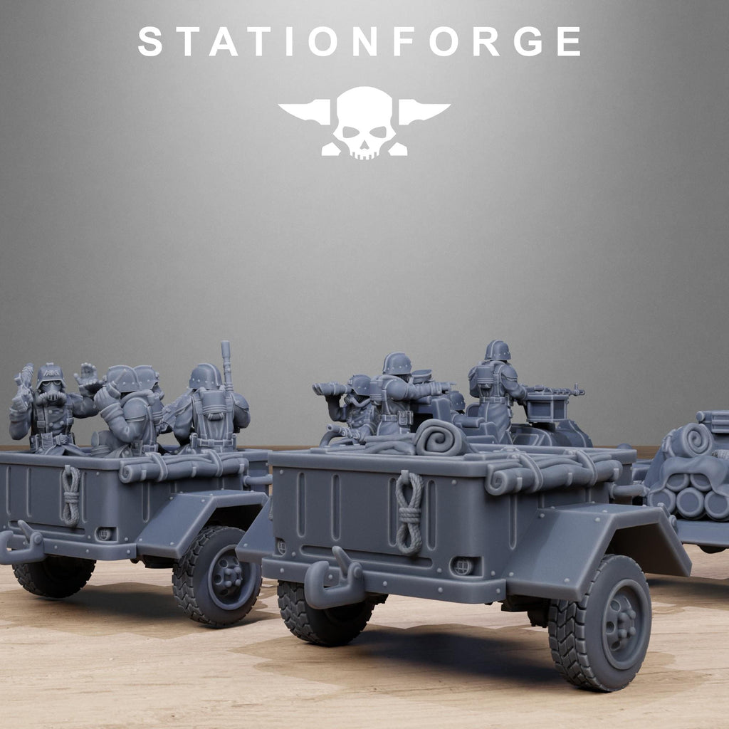 GrimGuard Support Vehicle - in 12k -  by Station Forge