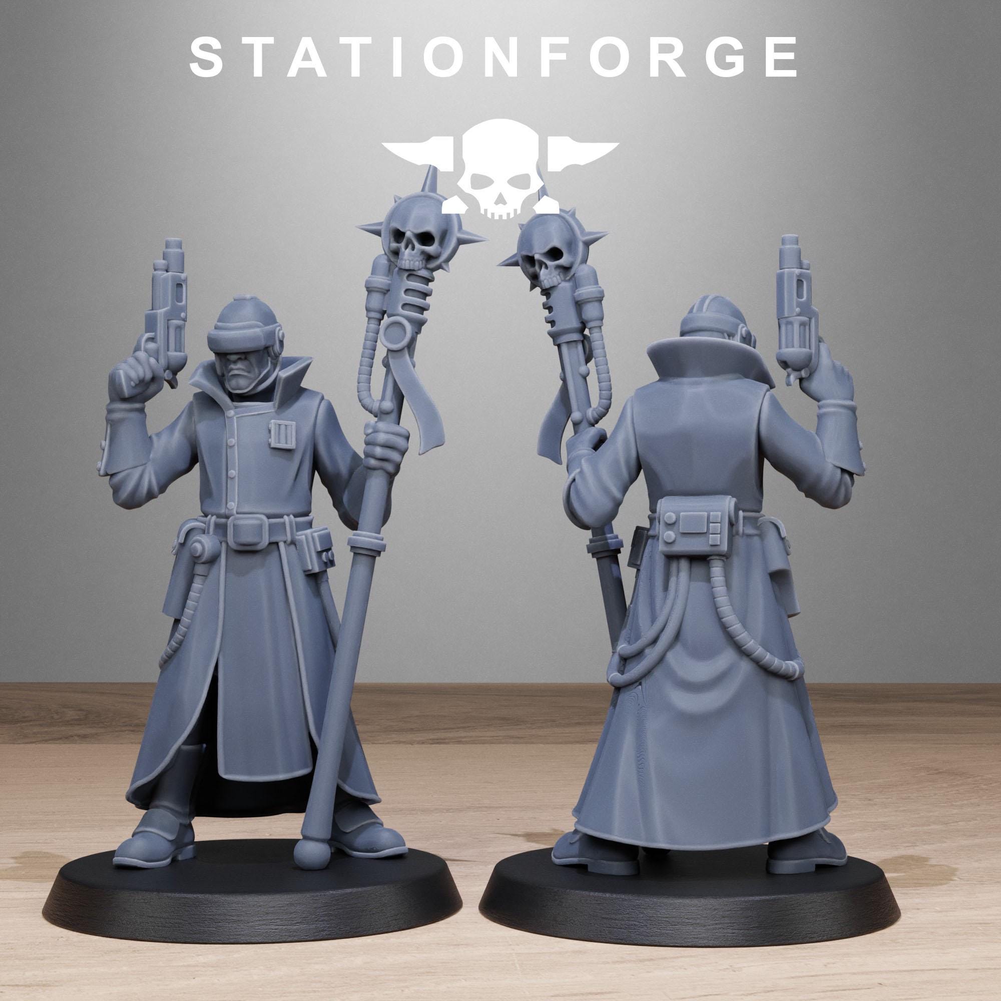 GrimCorp Seers 10 models - in 12k -  by Station Forge