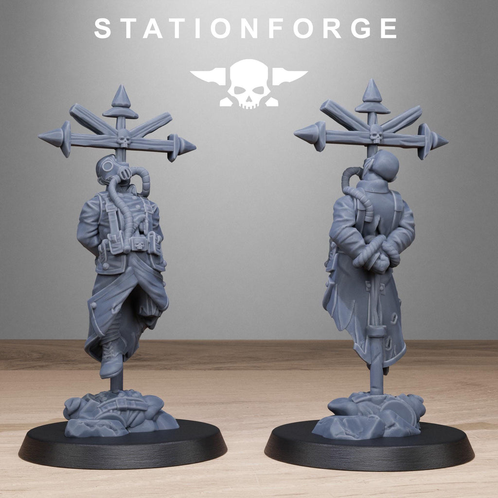GrimGuard Objective Markers  10 Models - in 12k - by Station Forge