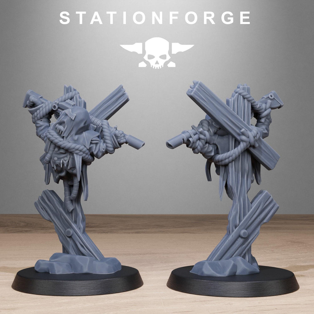 GrimGuard Objective Markers  10 Models - in 12k - by Station Forge