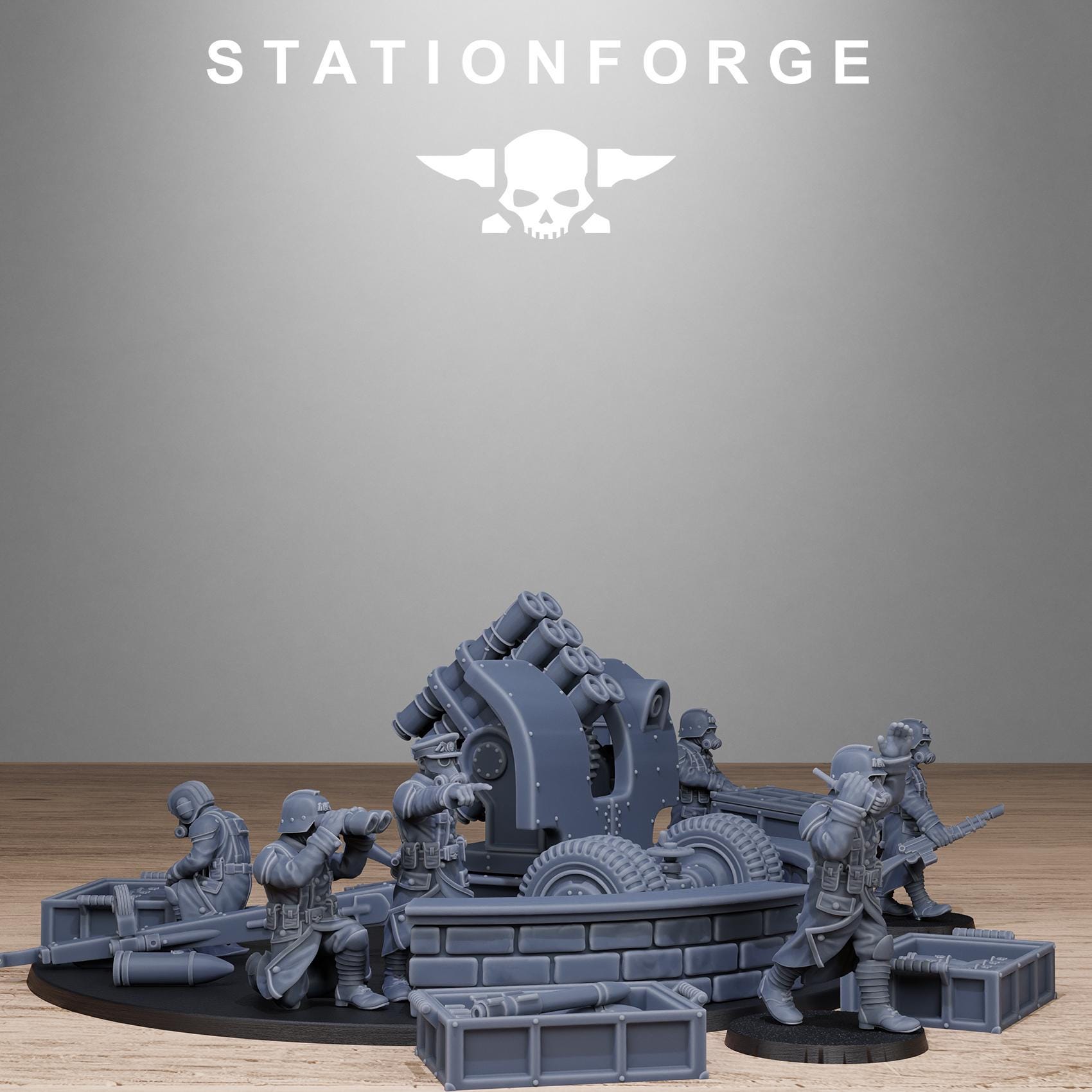 GrimGuard Light Artillery 2.0 - in 12k -  by Station Forge