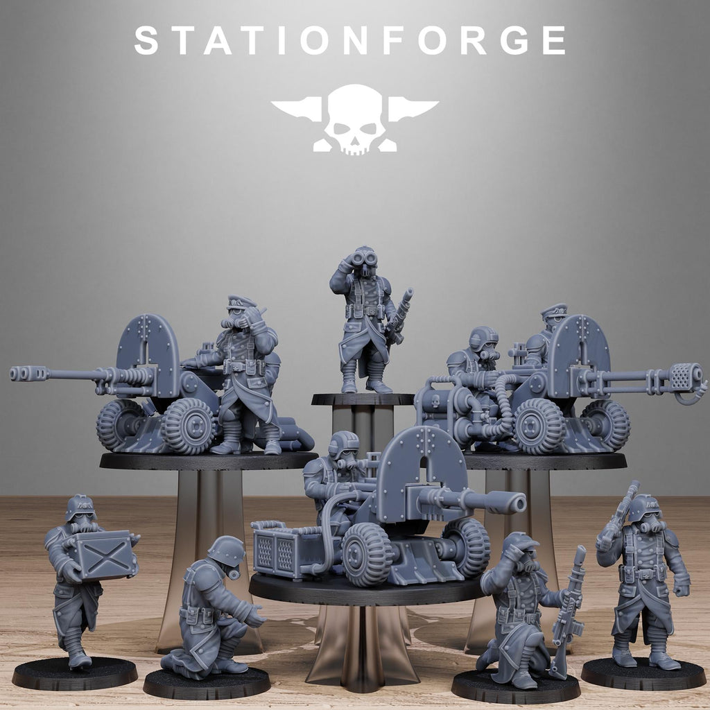 GrimGuard Battle Weapons 2.0 3 Models - in 12k - by Station Forge