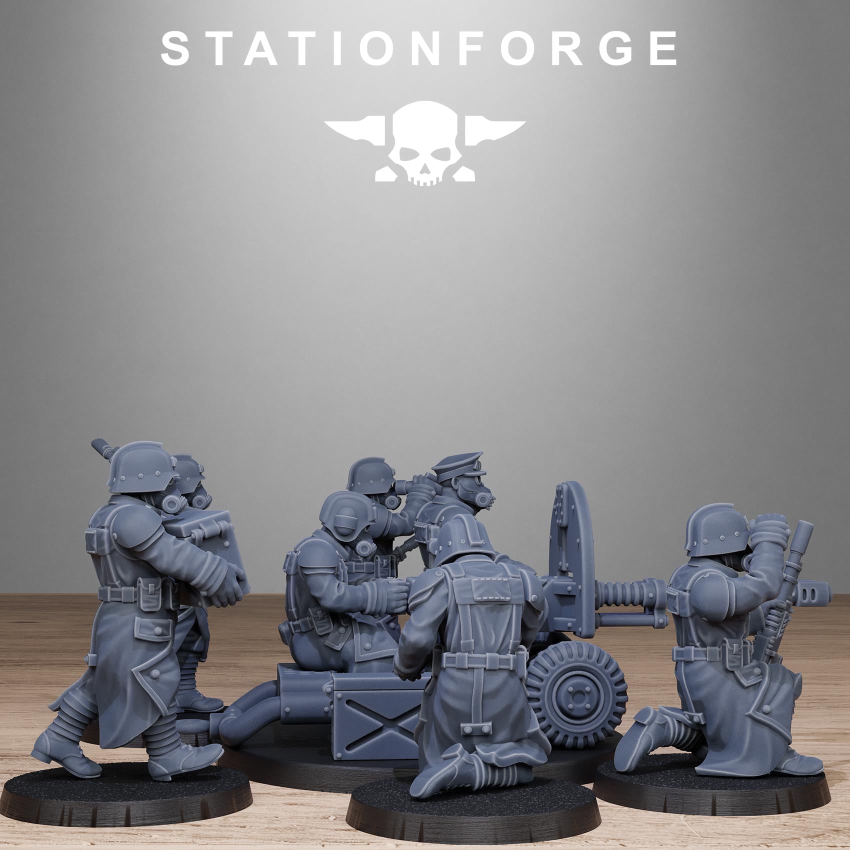 GrimGuard Battle Weapons 2.0 3 Models - in 12k - by Station Forge