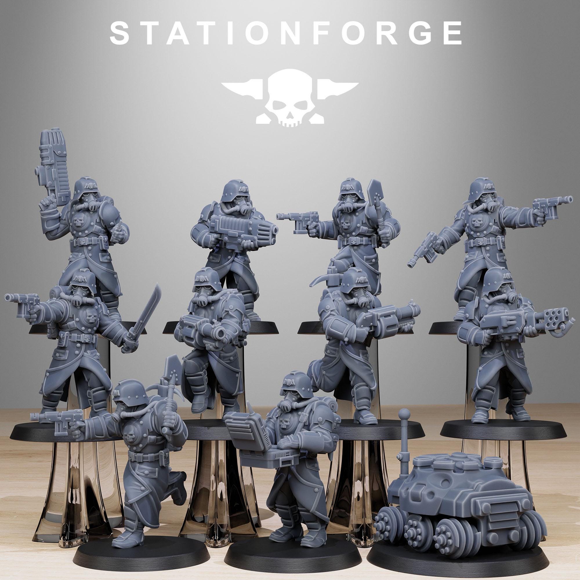 GrimGuard Bombardiers 11 Models  - in 12k - by Station Forge
