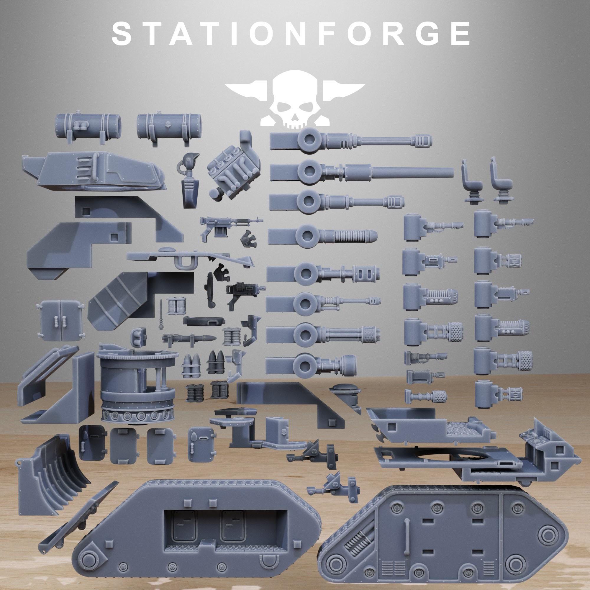 GrimGuard Battle Tank 2.0 - in 12k -  by Station Forge