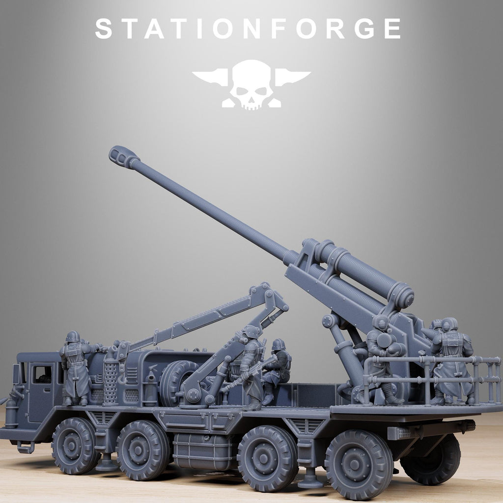 GrimGuard Artillery Vehicle - in 12k -  by Station Forge