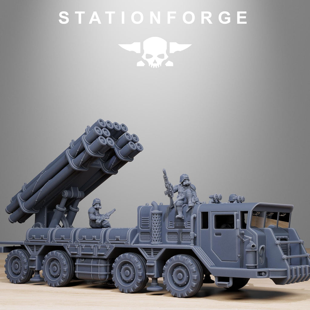 GrimGuard Artillery Vehicle - in 12k -  by Station Forge