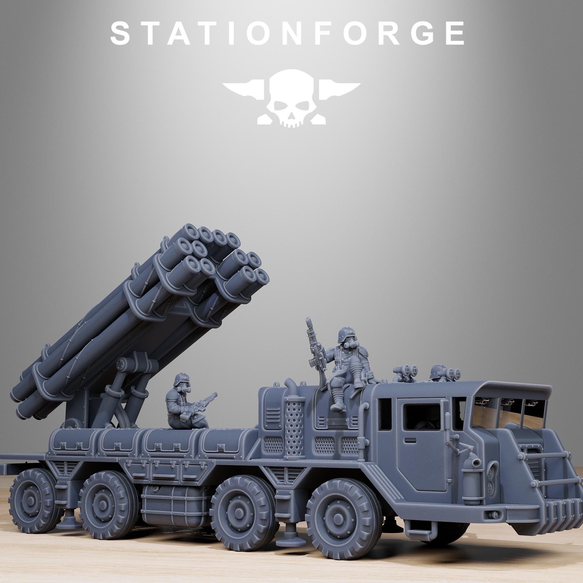 GrimGuard Artillery Vehicle - in 12k -  by Station Forge