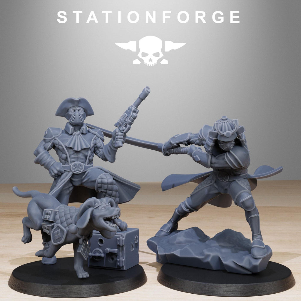 GrimCorp Jesters 11 models  - in 12k - by Station Forge
