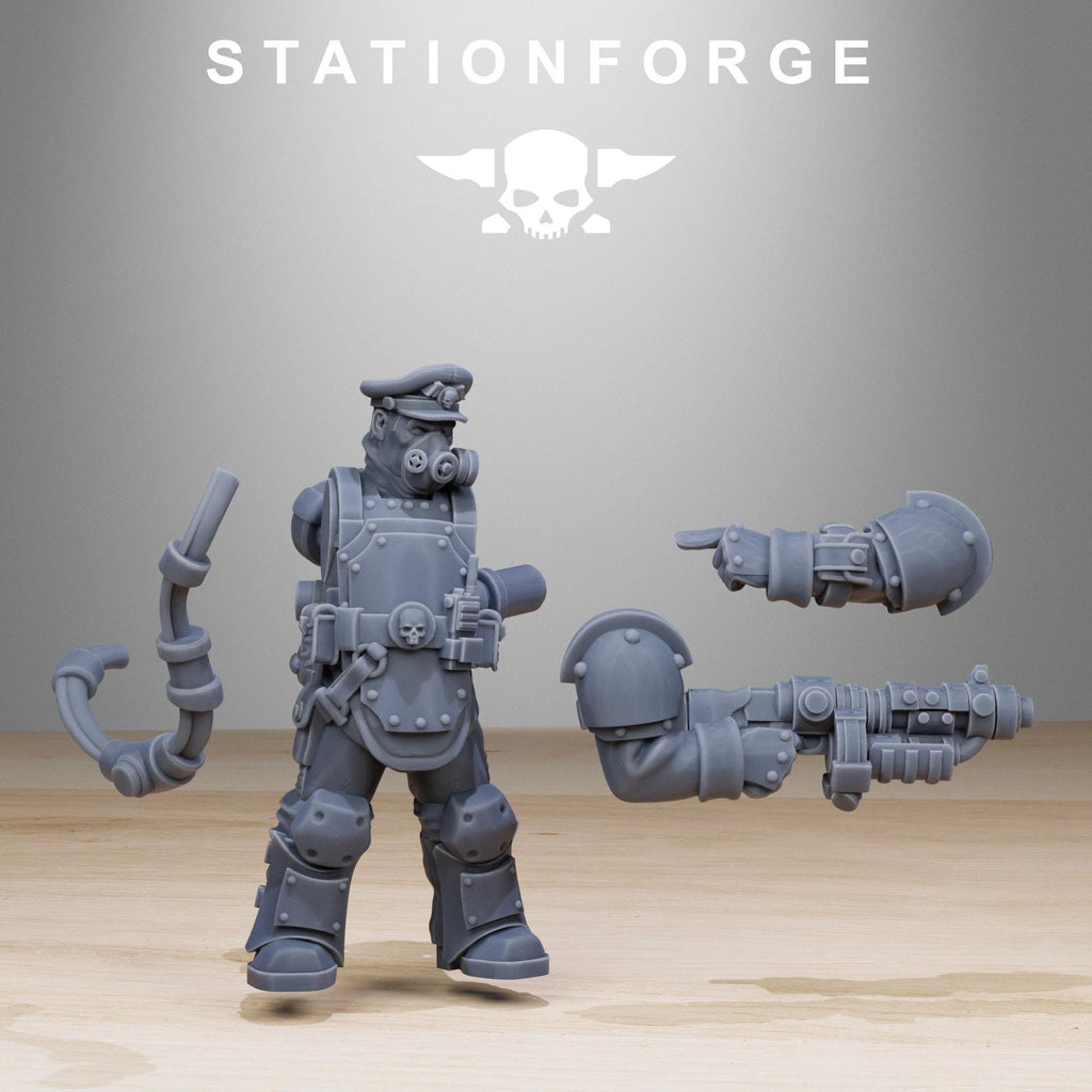 GrimGuard Armored Squad - in 12k - by Station Forge