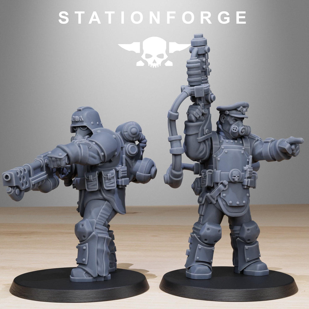 GrimGuard Armored Squad - in 12k - by Station Forge
