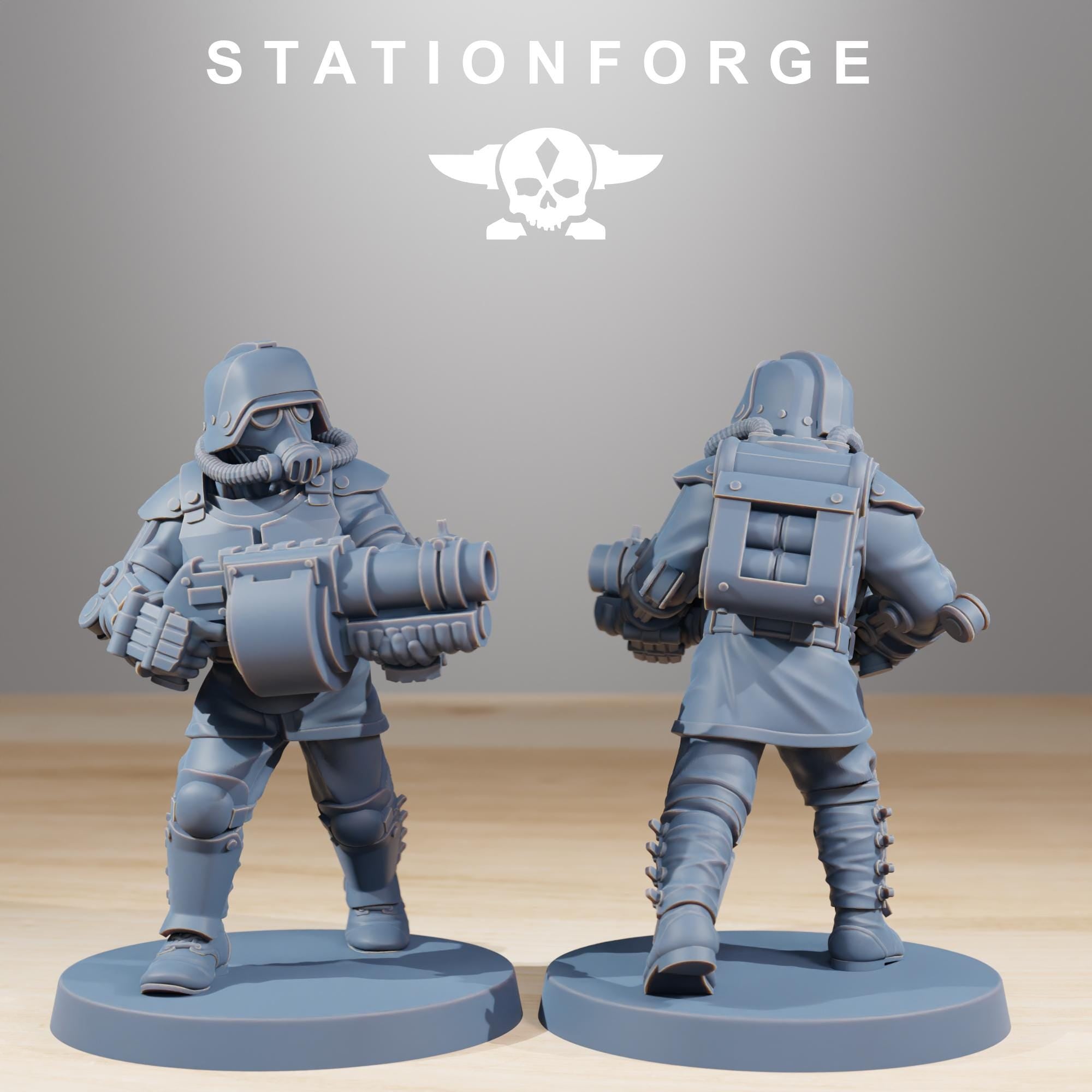 Grimguard Commandos - in 12k - Station Forge
