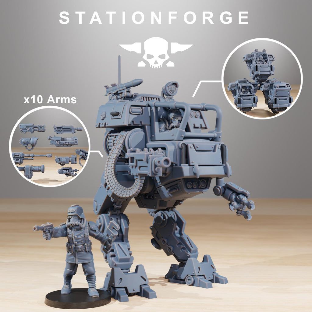 GrimGuard Walker Mk1 - in 12k -  by Station Forge