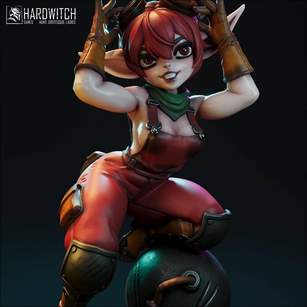 Geina Demolitionist - in 12k - By HardWitch Games miniature