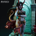 Anara Keybearer of the Inferno - in 12k - By HardWitch Games miniature