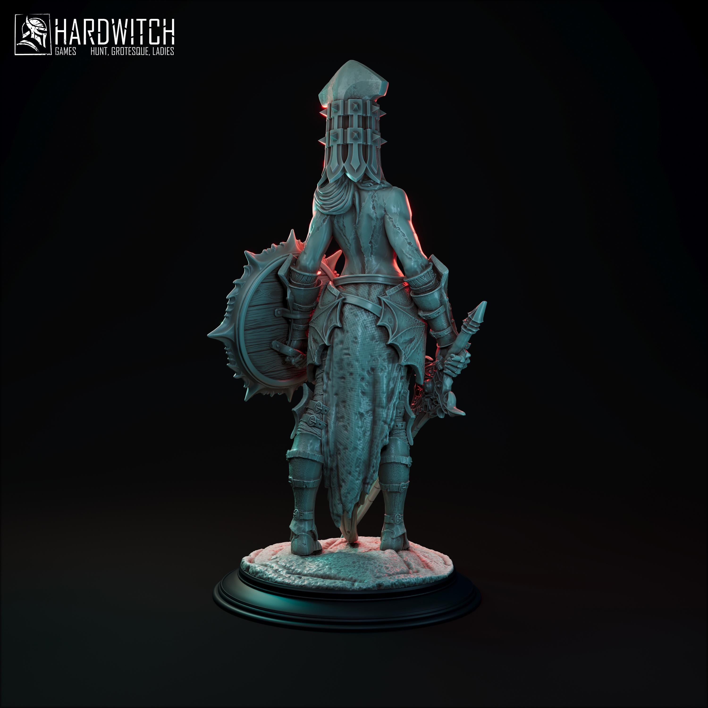 Mragir Consort Of Flame - in 12k - By HardWitch Games miniature