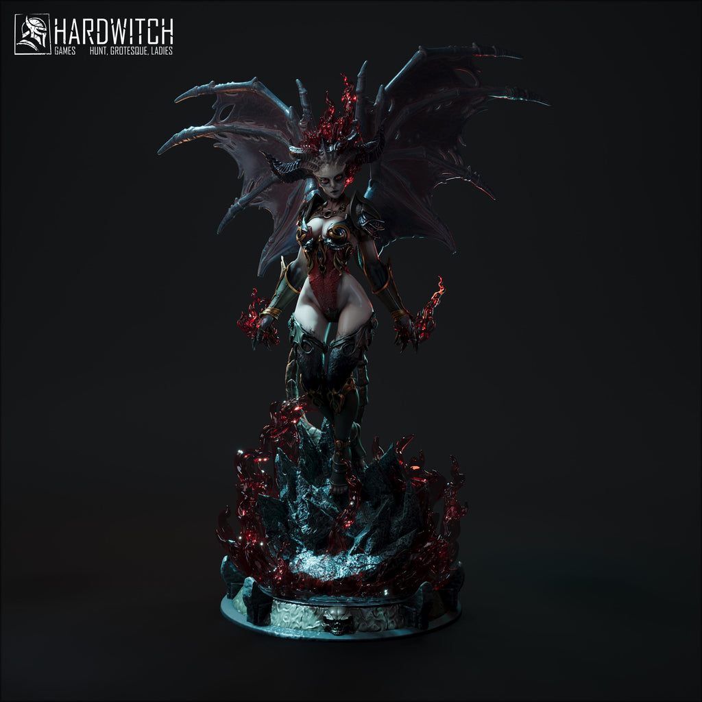 Manakane Succubus Queen - in 12k - By HardWitch Games miniature