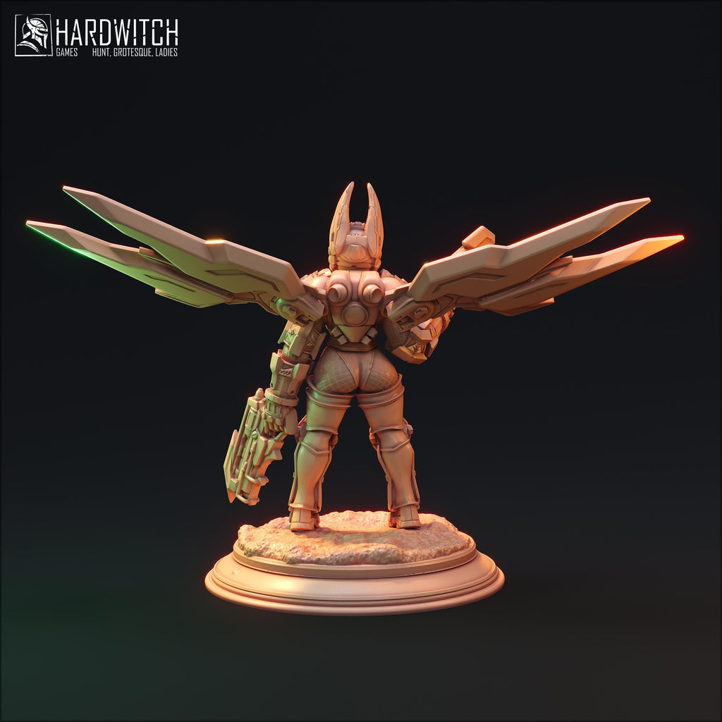 Cybernetic set - in 12k - By HardWitch Games miniature