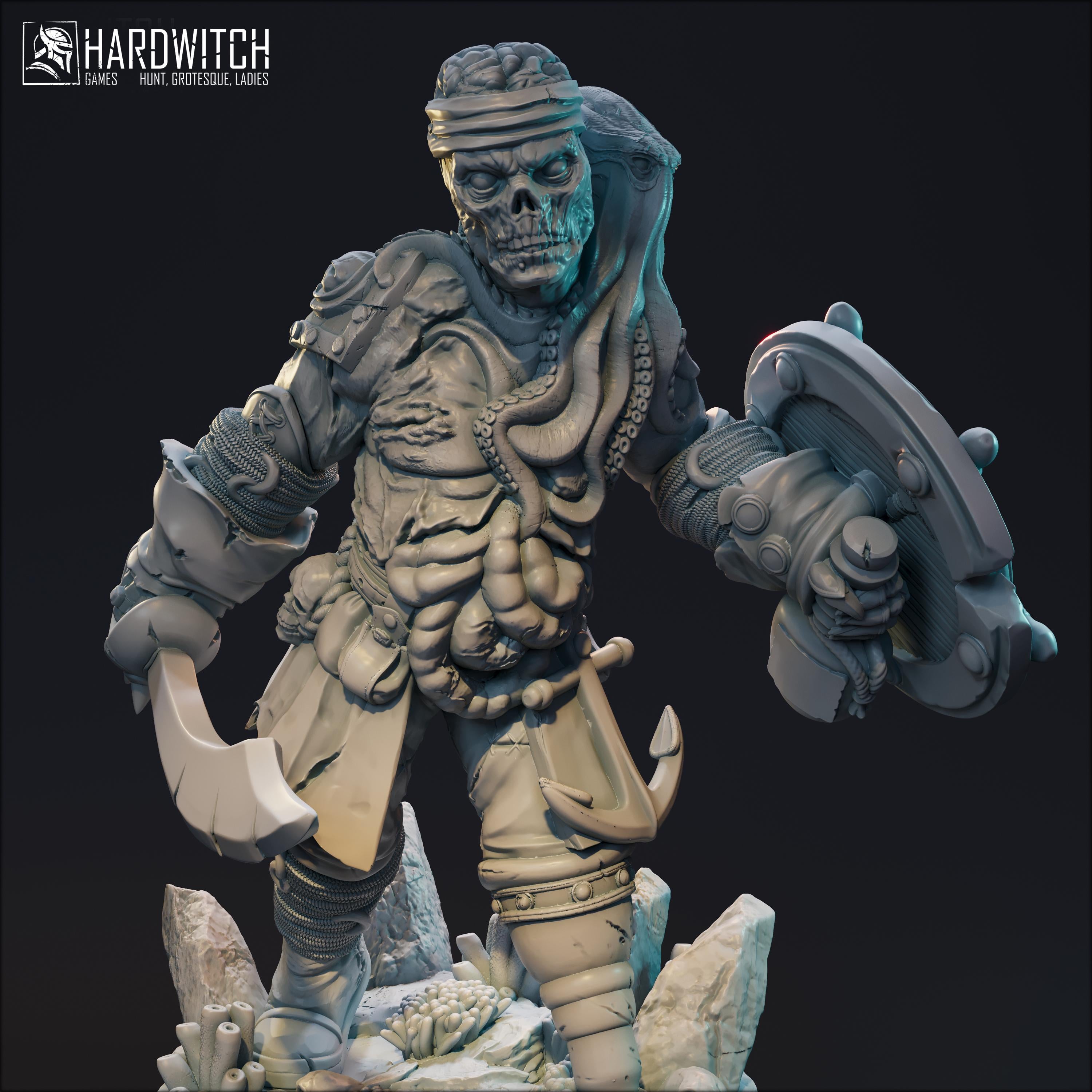 Death Keeper - in 12k - By HardWitch Games miniature