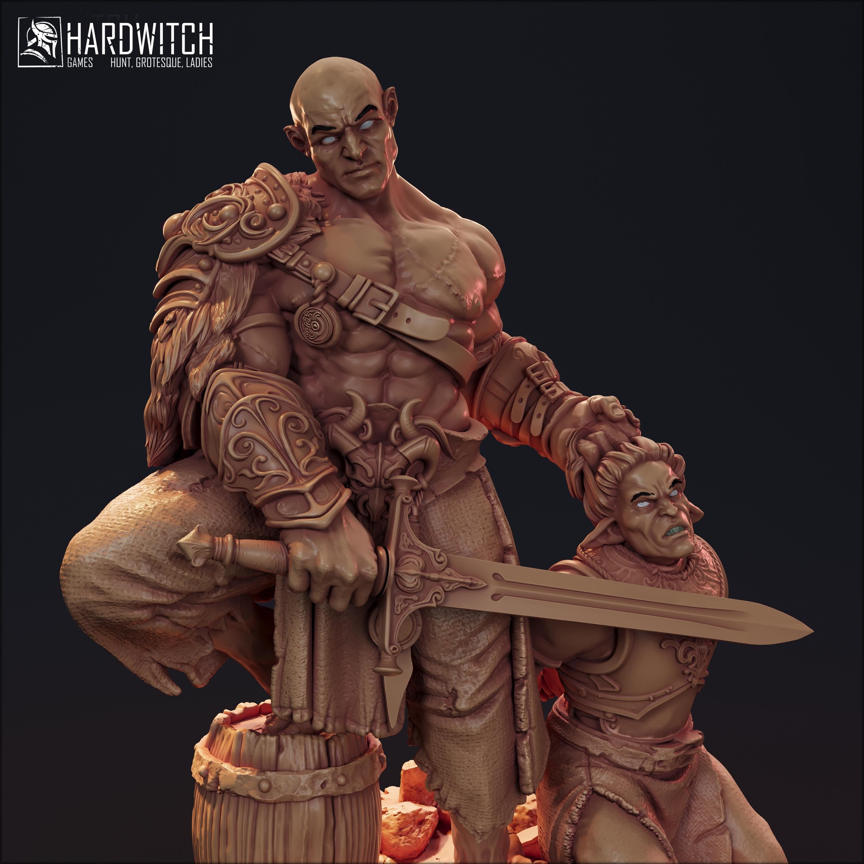 Garon Sedonius - in 12k - By HardWitch Games miniature