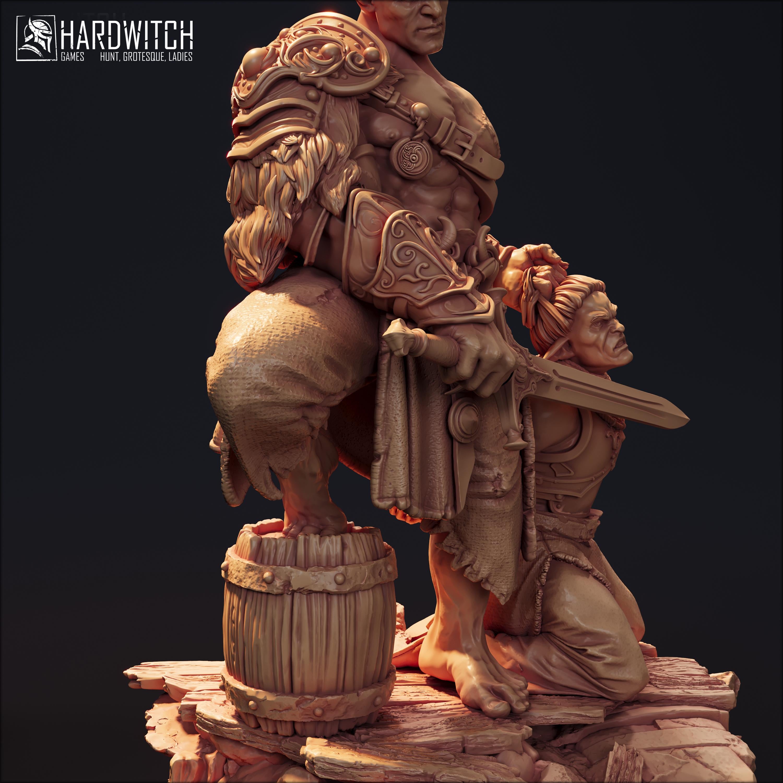 Garon Sedonius - in 12k - By HardWitch Games miniature