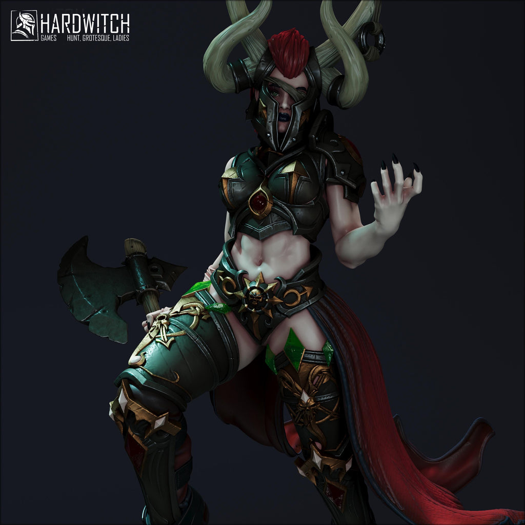 Gerta Bokart - in 12k - By HardWitch Games miniature