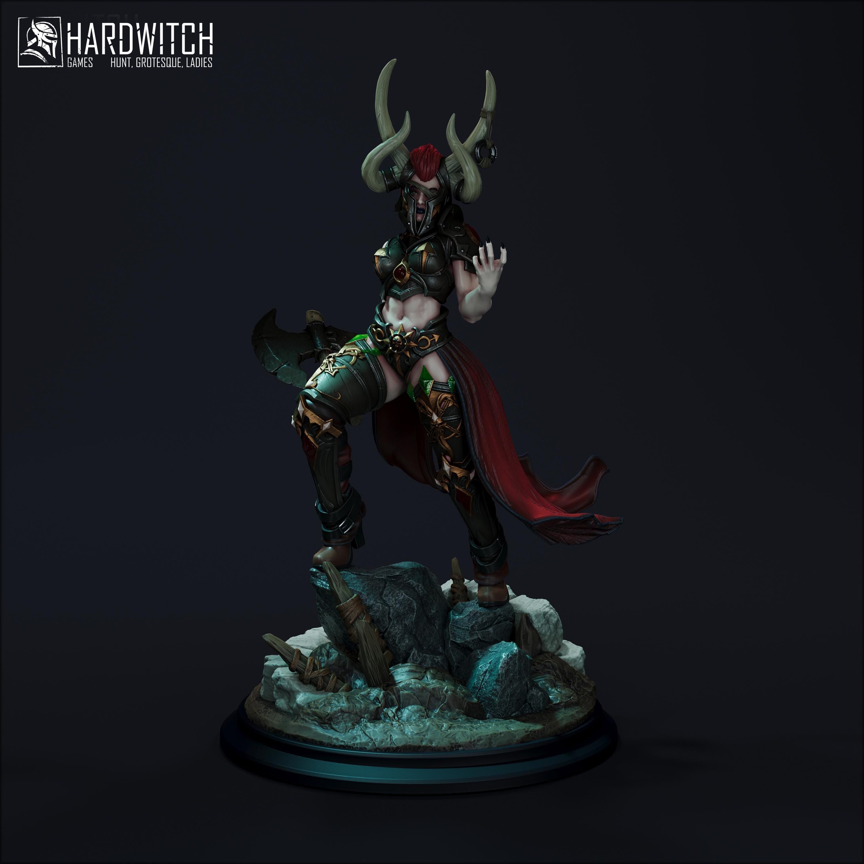 Gerta Bokart - in 12k - By HardWitch Games miniature