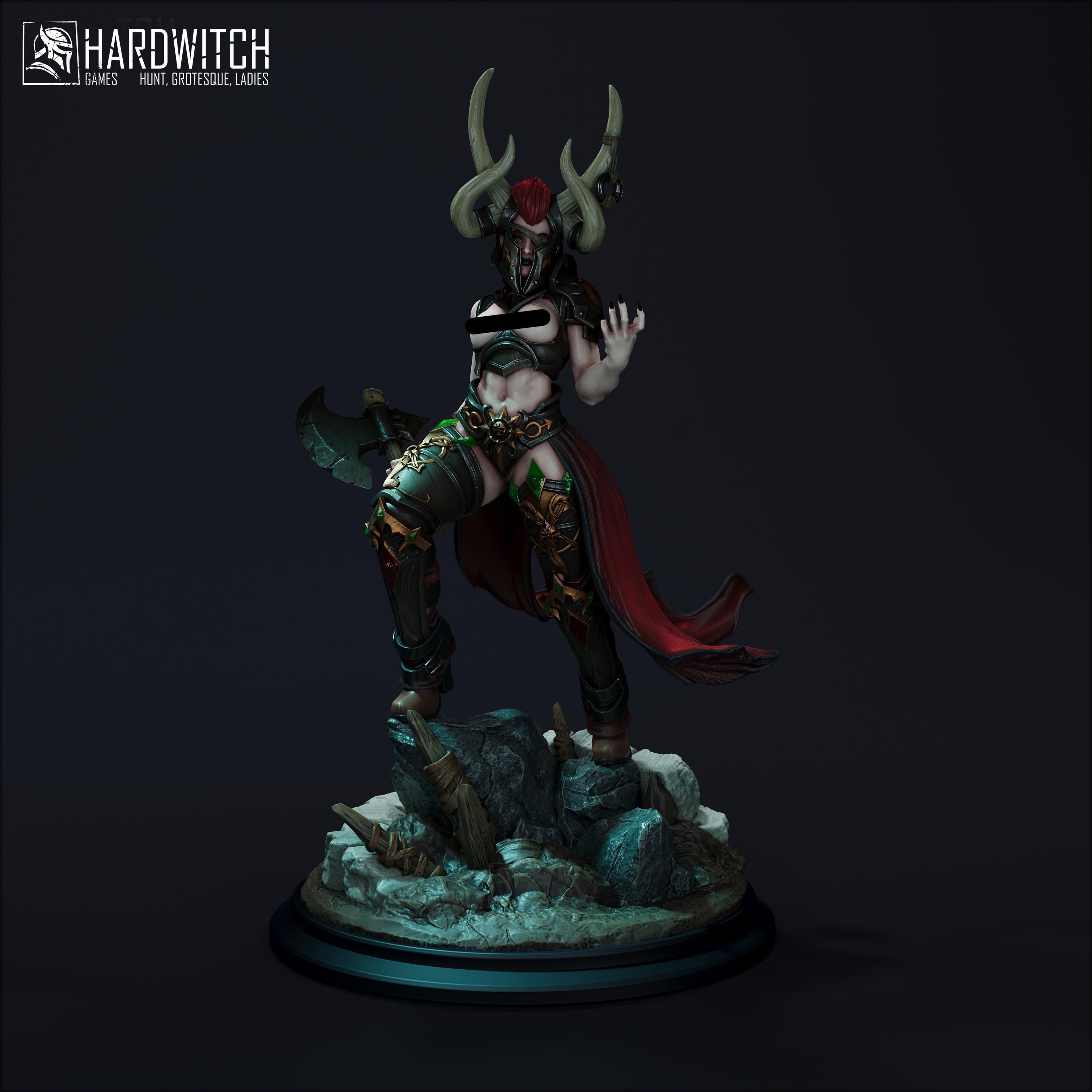 Gerta Bokart - in 12k - By HardWitch Games miniature