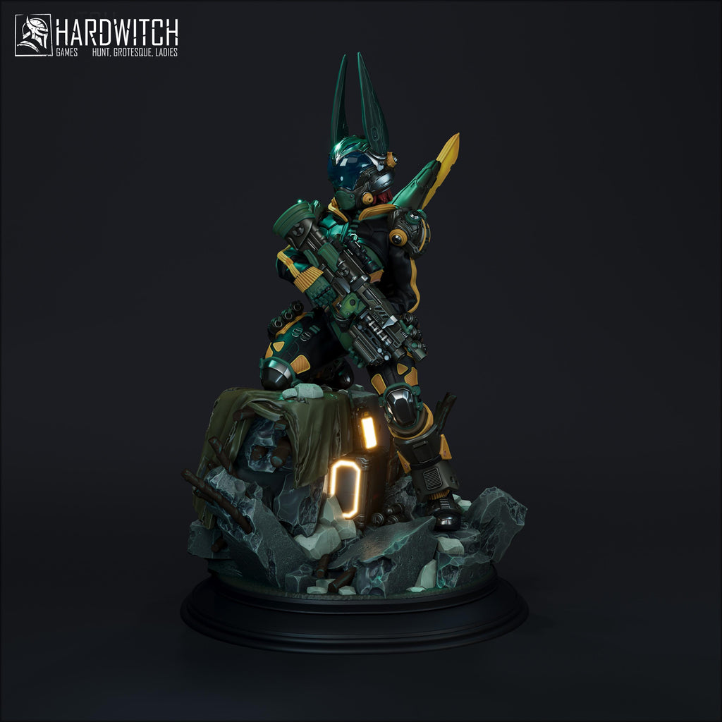 Model Foxtrot - in 12k - By HardWitch Games miniature