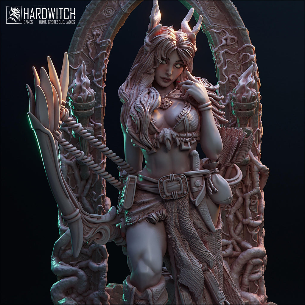 Yildiliel Solanthim - in 12k - By HardWitch Games miniature
