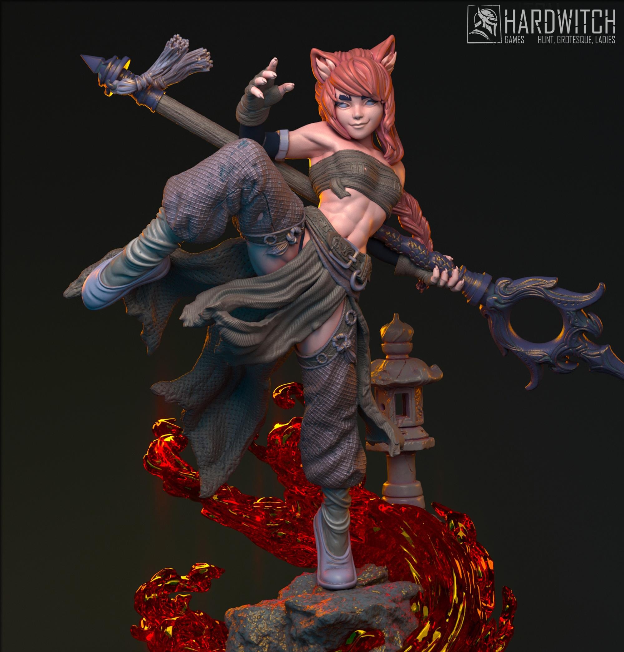 Bakaneko - in 12k - By HardWitch Games miniature