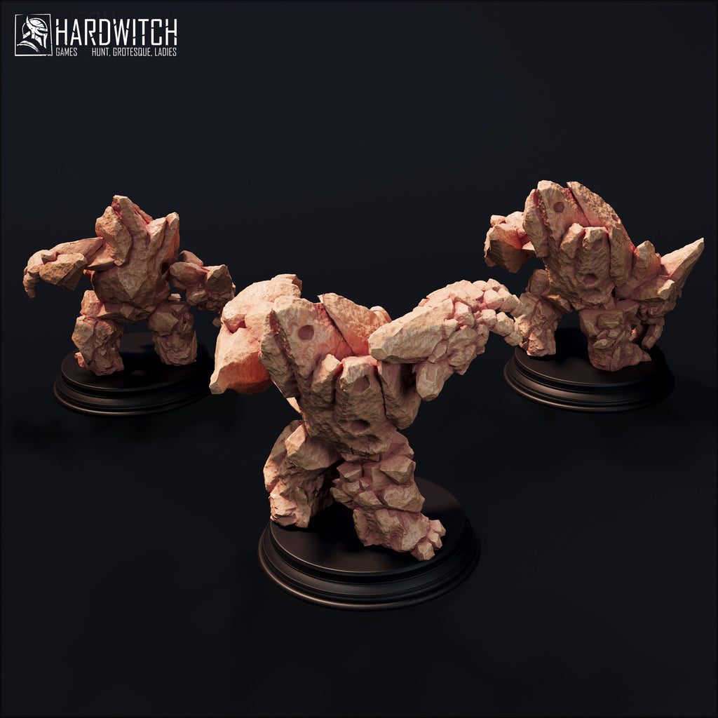 Golems set - in 12k - By HardWitch Games miniature
