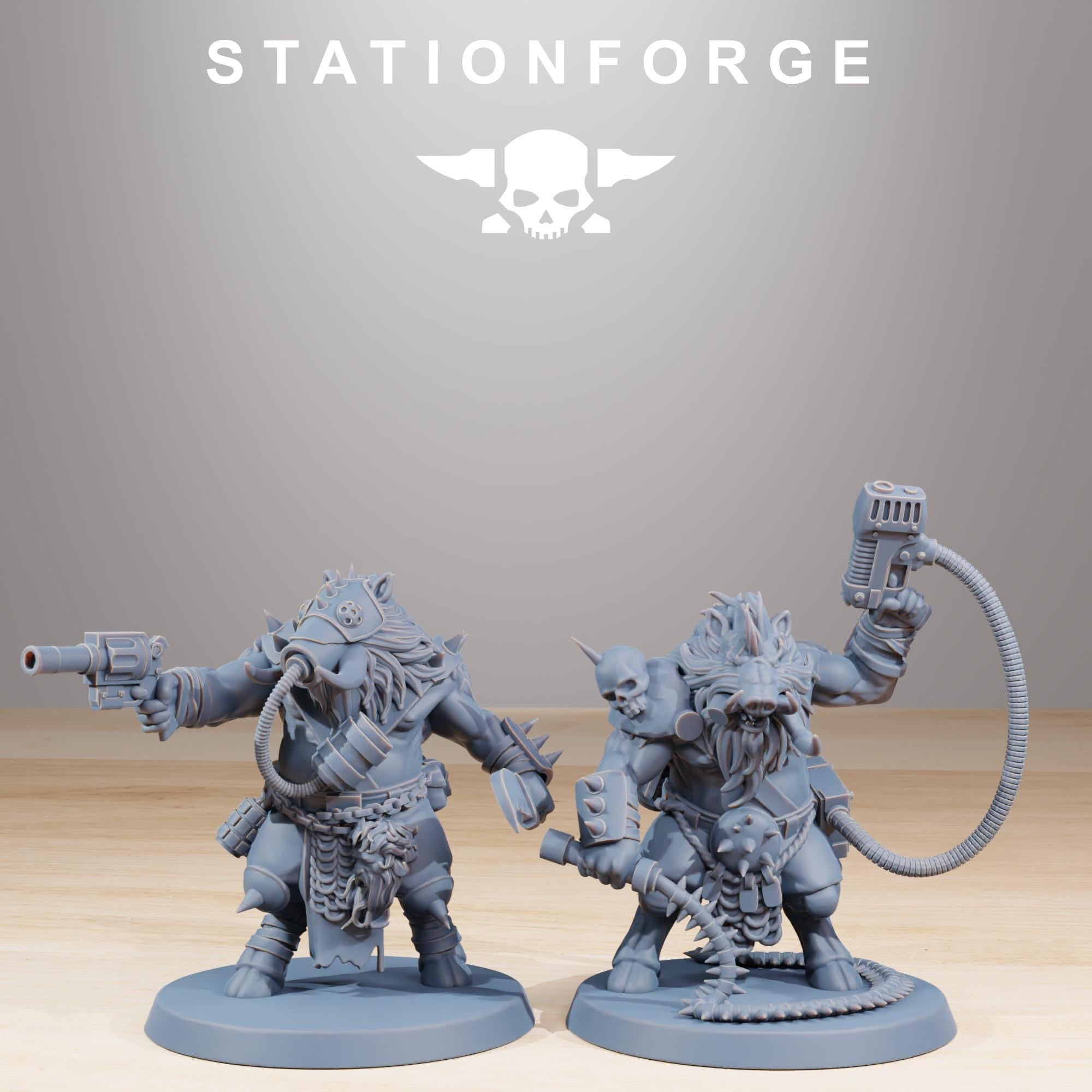 Corrupted Beasts - 12k Resolution - by Station Forge