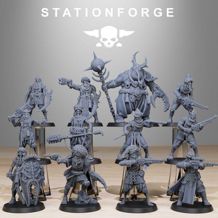 Corrupted Guard Lechers- 12k Resolution - by Station Forge