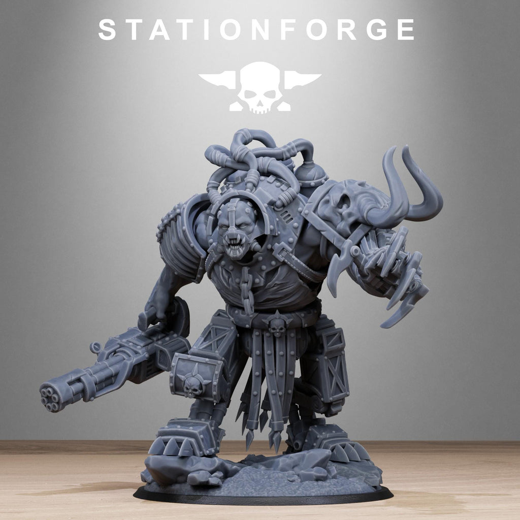 Corrupted Guard Tormentius - 80mm Base - 12k Resolution Station Forge
