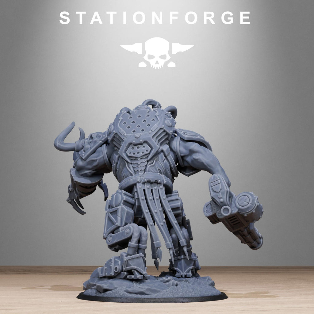 Corrupted Guard Tormentius - 80mm Base - 12k Resolution Station Forge