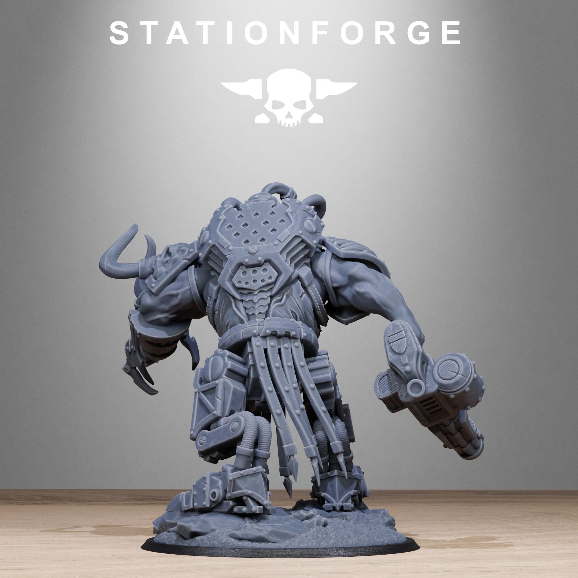 Corrupted Guard Tormentius - 80mm Base - 12k Resolution Station Forge