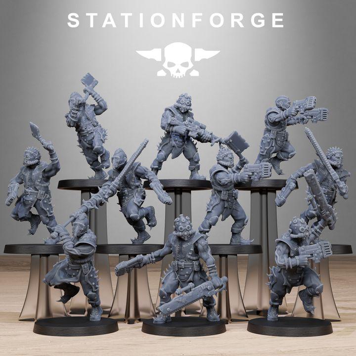 Corrupted Guard Spikers - 12k Resolution - by Station Forge