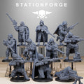 GrimGuard Snipers 10 Models - in 12k - Station Forge