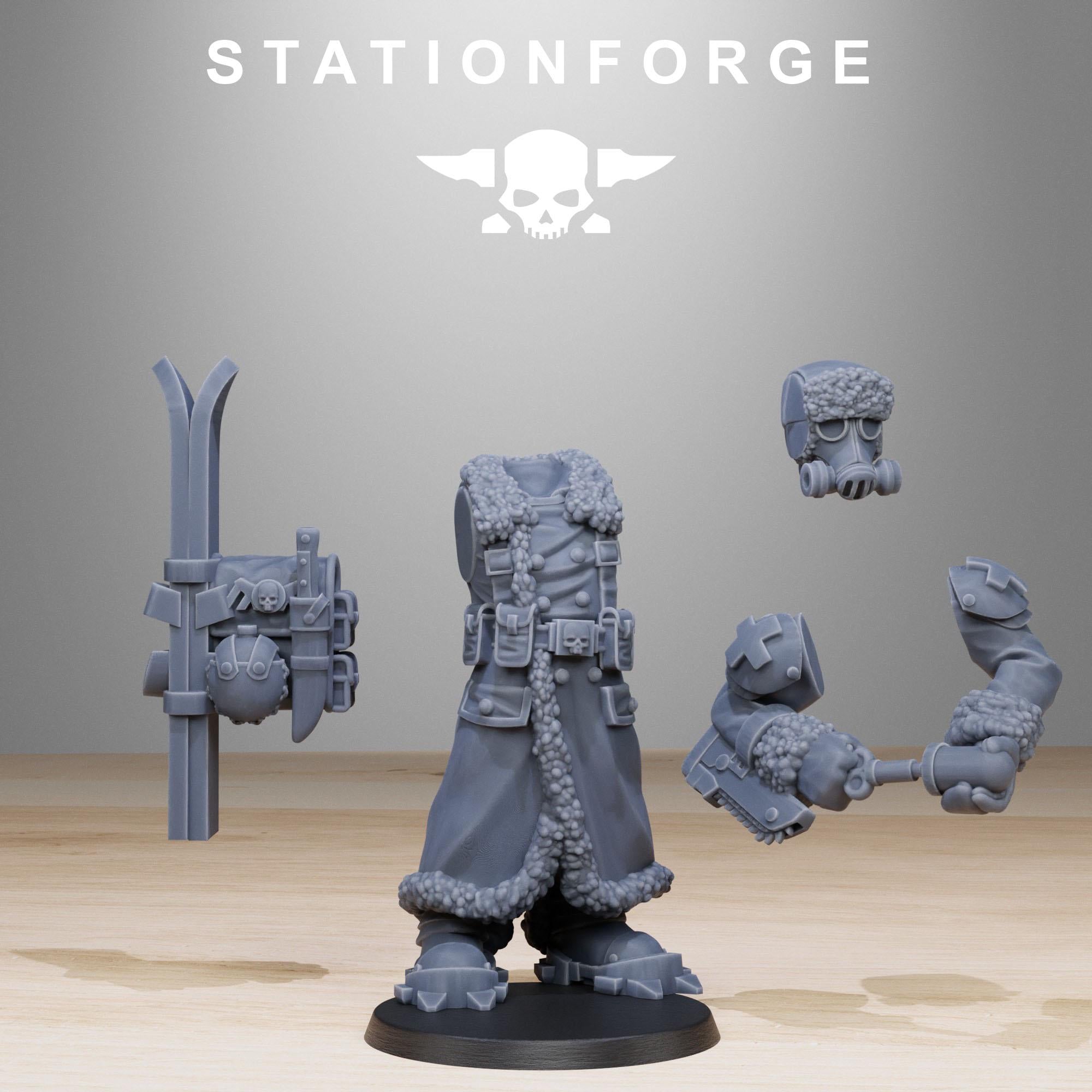 GrimGuard Frostwatch Skiers 10 Models - in 12k - Station Forge